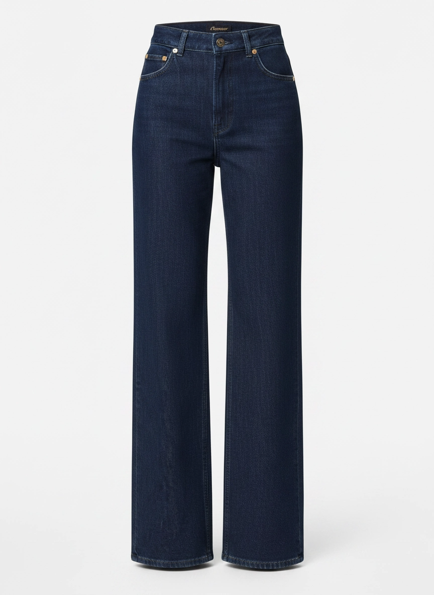 Wide-Leg Denim