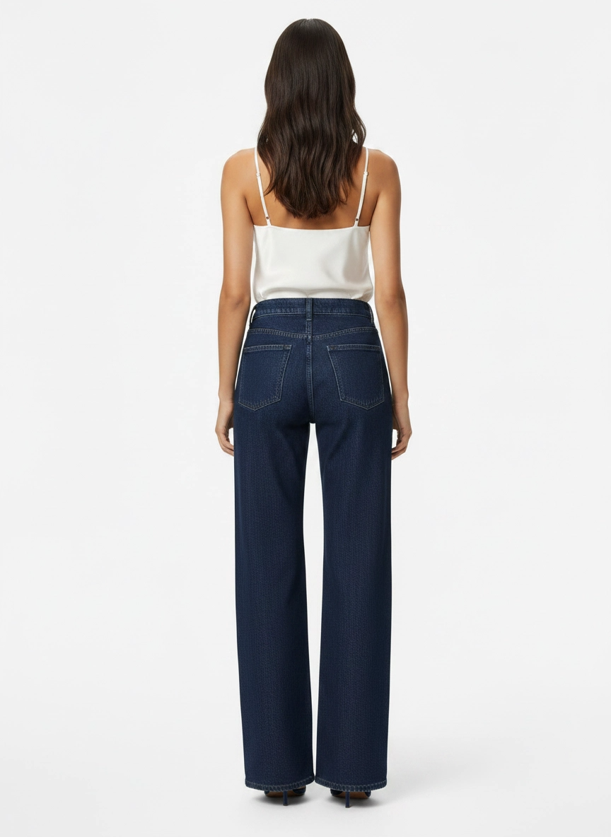 Wide-Leg Denim